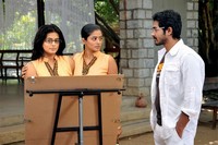 Charulatha Movie Working Stills